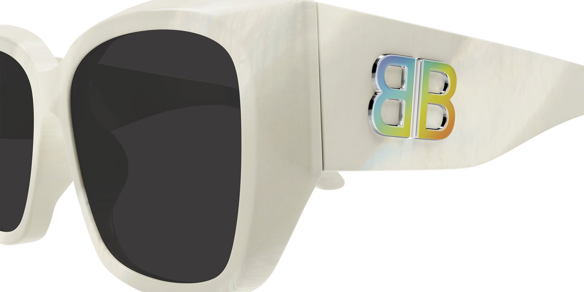 Balenciaga BB0445SK 003 56 - Ivory / Gray #id:bb0445sk003_s:100110