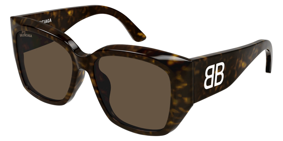 Balenciaga BB0445SK 004 56 - Havana / Brown #id:bb0445sk004_s:102105