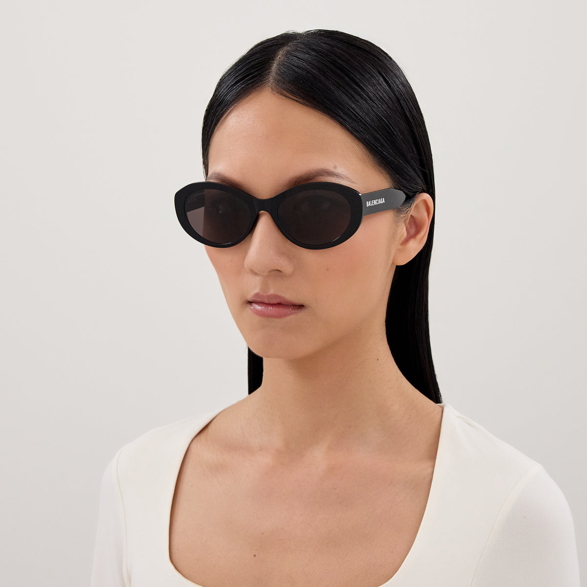 Balenciaga BB0446S 001 56 - Black / Gray #id:bb0446s001_s:100115