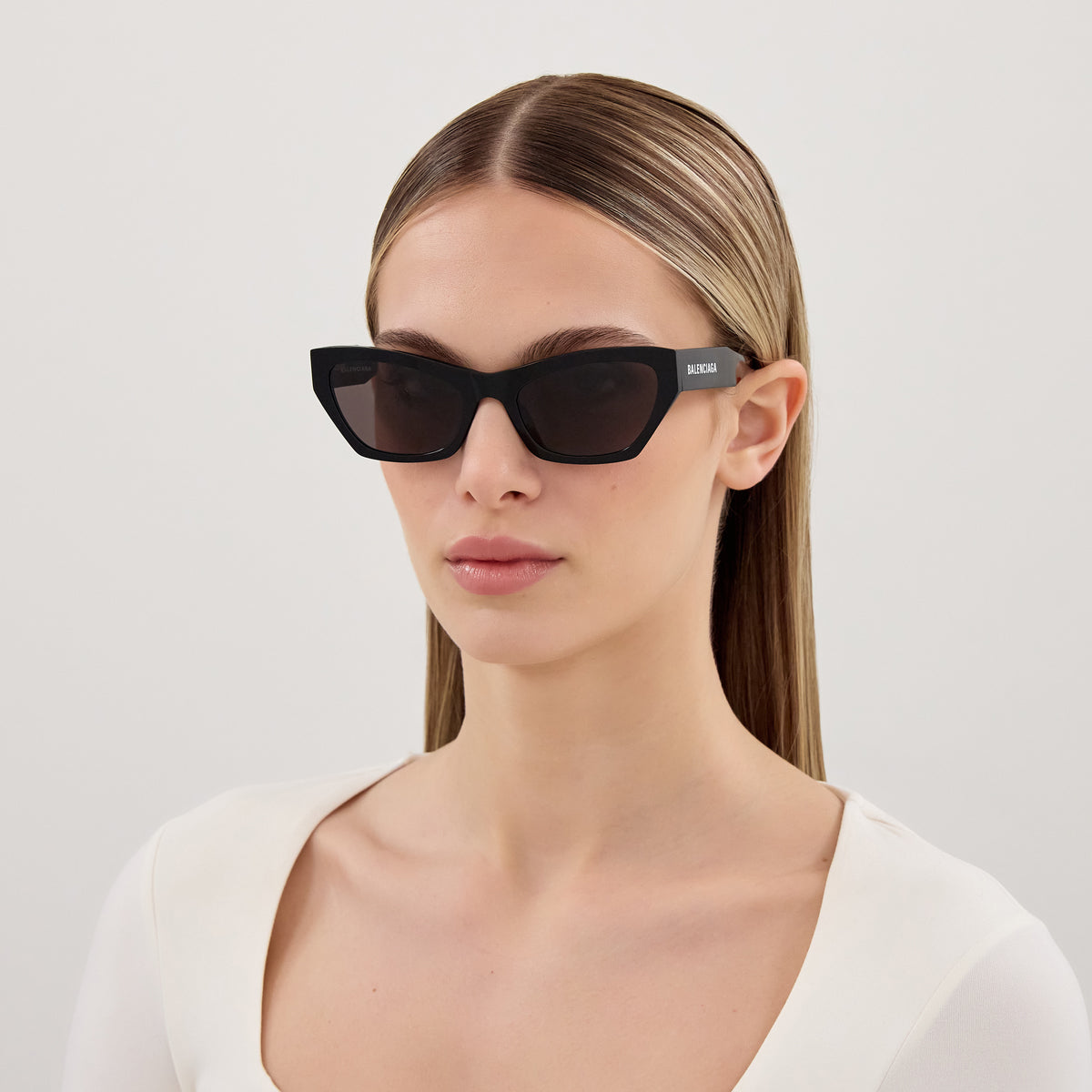 Balenciaga BB0447S 001 56 - Black / Gray #id:bb0447s001_s:100115