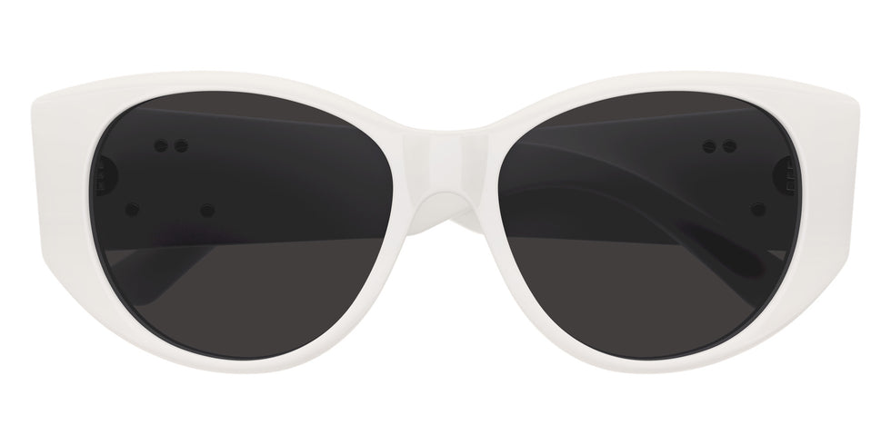 Balenciaga BB0455S 003 55 - White / Gray #id:bb0455s003_s:102100