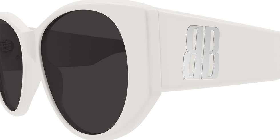 Balenciaga BB0455S 003 55 - White / Gray #id:bb0455s003_s:102110