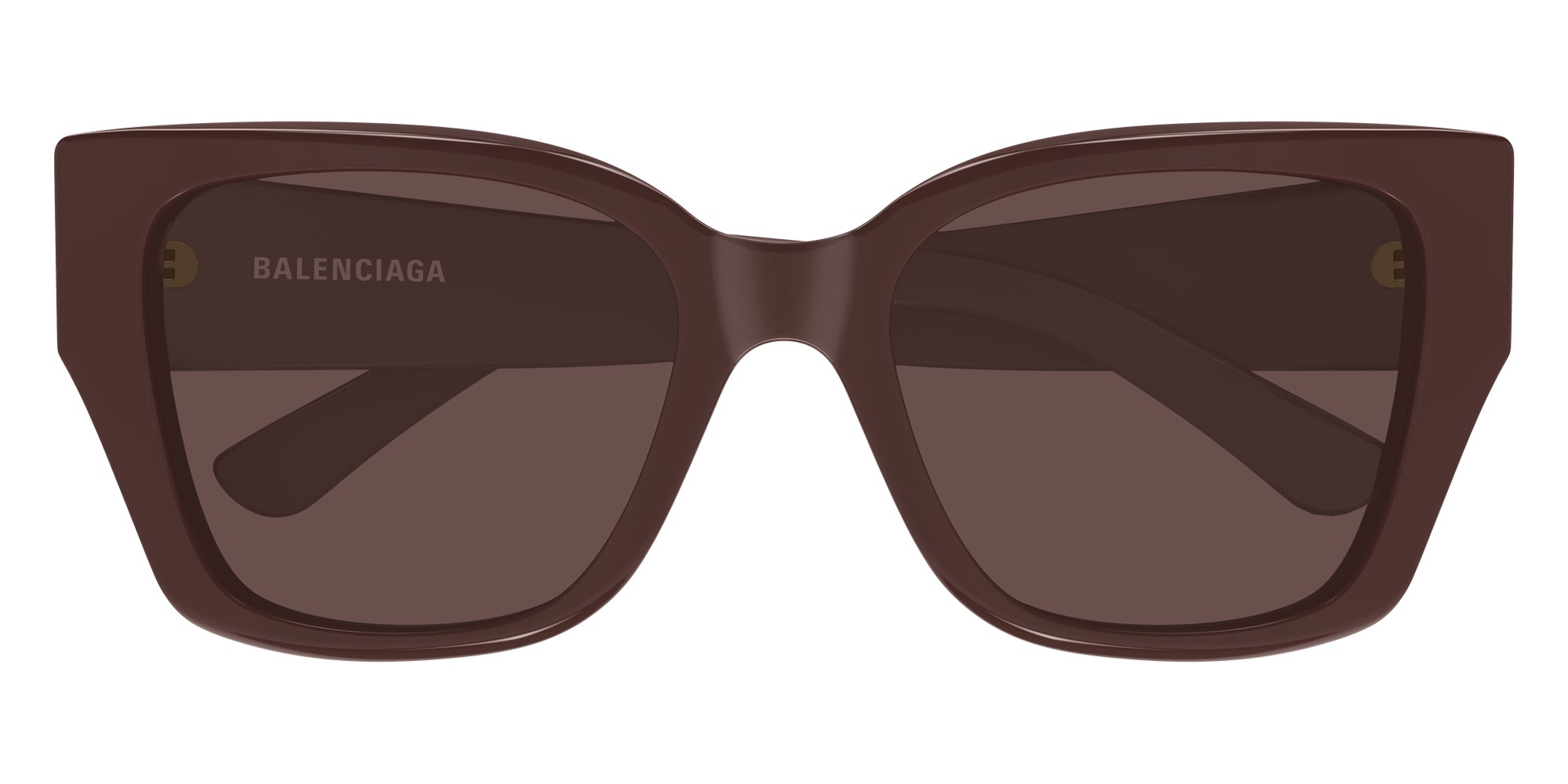 Balenciaga BB0474S 003 55 - Burgundy / Brown #id:bb0474s003_s:104100