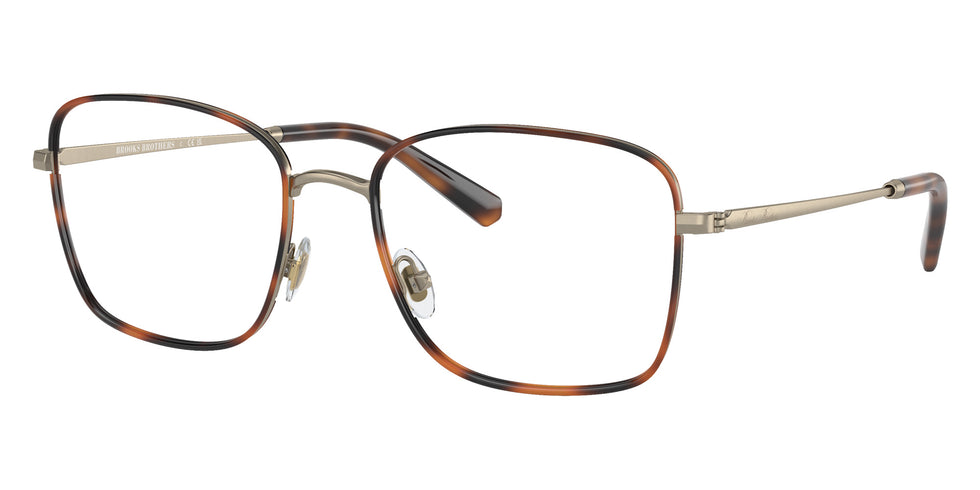Brooks Brothers BB1105J 1015 53 - Light Gold/Dark Tortoise #id:bb1105j1015_s:100105