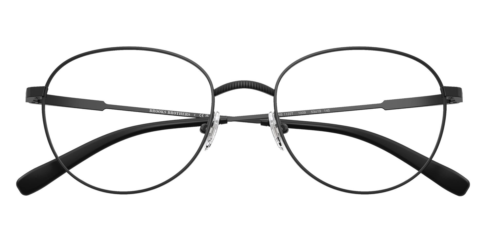 Brooks Brothers BB1122T 1009 53 - Matte Black #id:bb1122t1009_s:100120