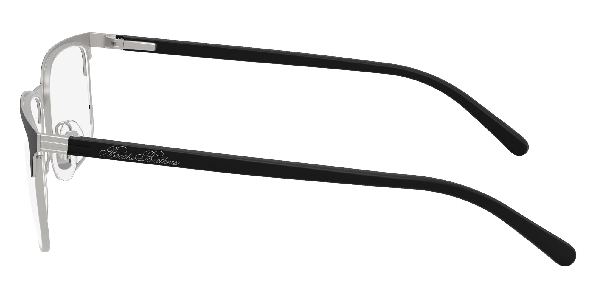 Brooks Brothers BB1124 1032 57 - Matte Silver #id:bb11241032_s:100110