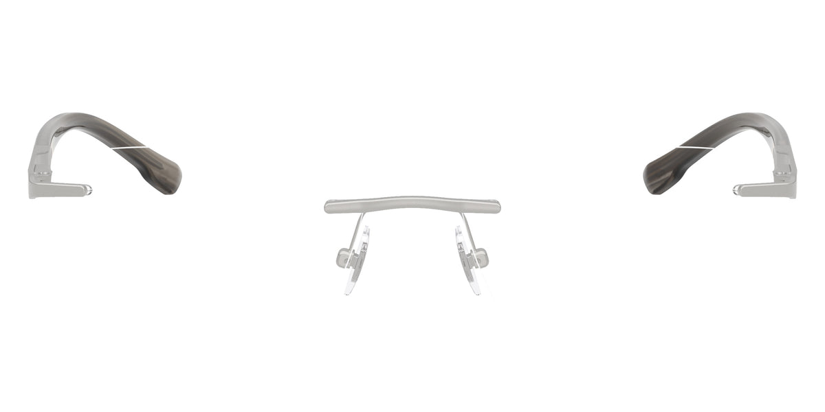 Brooks Brothers BB1134 1032 55 - Silver #id:bb11341032_s:104100