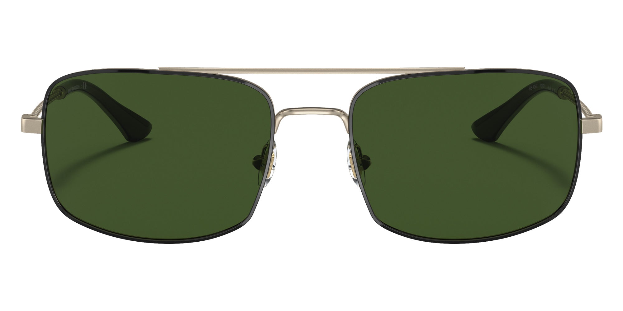 Brooks Brothers BB4060 101571 58 - Matte Light Gold / Solid Green #id:bb4060101571_s:100100