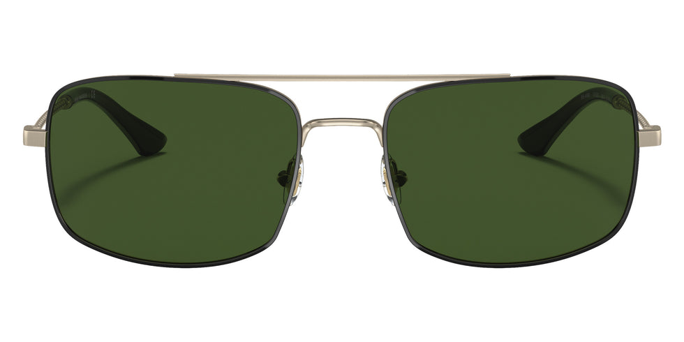 Brooks Brothers BB4060 101571 58 - Matte Light Gold / Solid Green #id:bb4060101571_s:100100