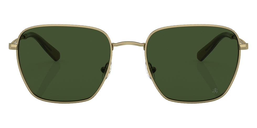 Brooks Brothers BB4063 103671 55 - Matte Vintage Gold / Green Solid #id:bb4063103671_s:100100
