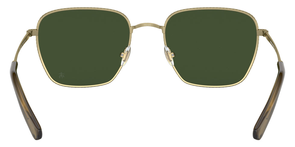 Brooks Brothers BB4063 103671 55 - Matte Vintage Gold / Green Solid #id:bb4063103671_s:100115