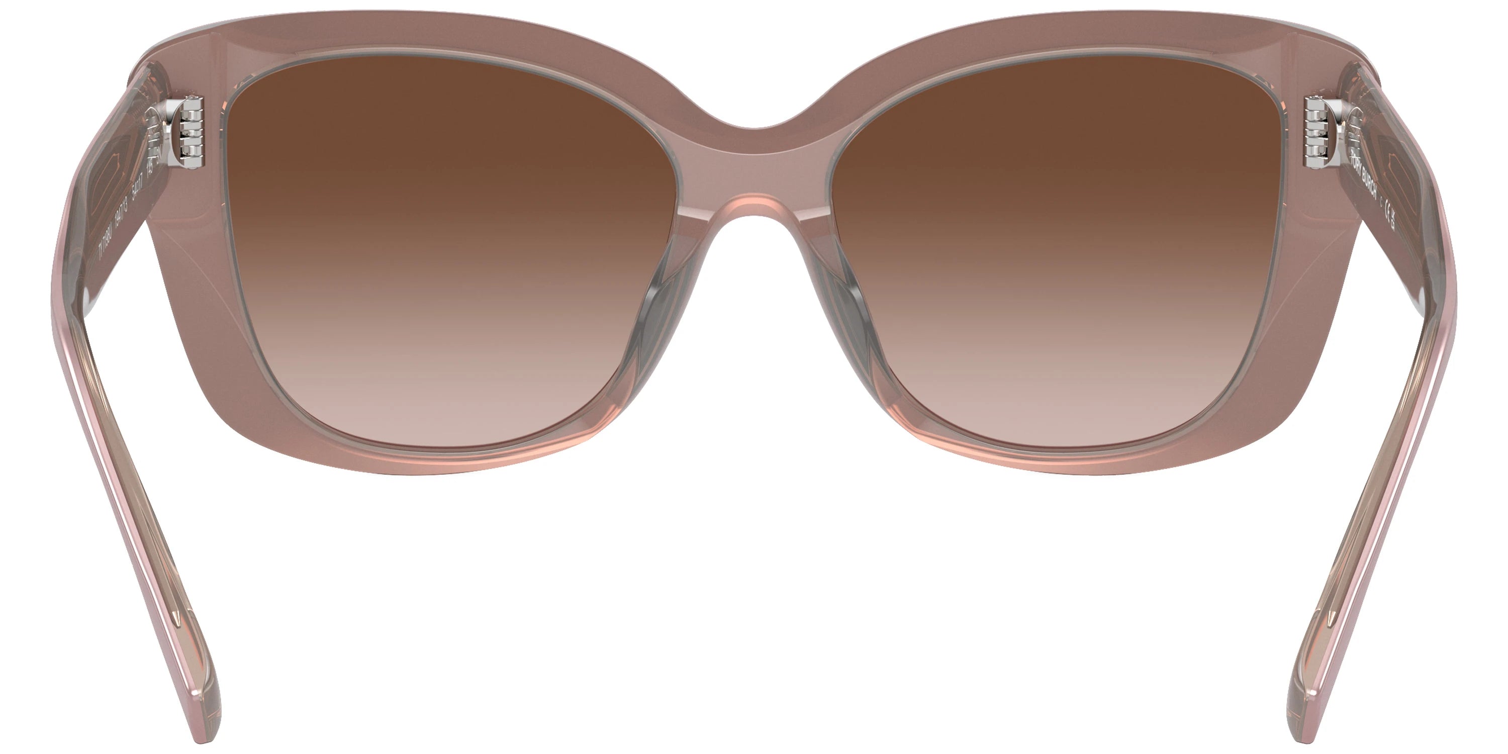 Tory Burch TY7198U 194713 54 - Pearlized Pink / Light Brown Gradient Dark Brown