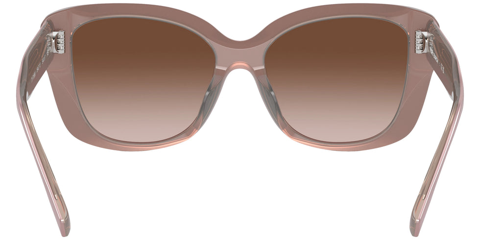 Tory Burch TY7198U 194713 54 - Pearlized Pink / Light Brown Gradient Dark Brown