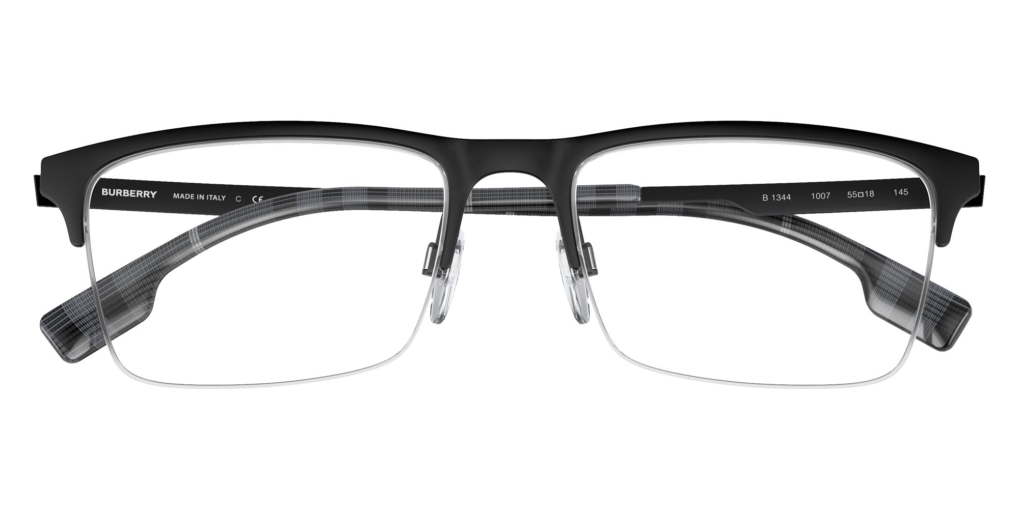 Burberry BE1344 Brunel 1007 55 - Matte Black #id:be13441007_s:100120