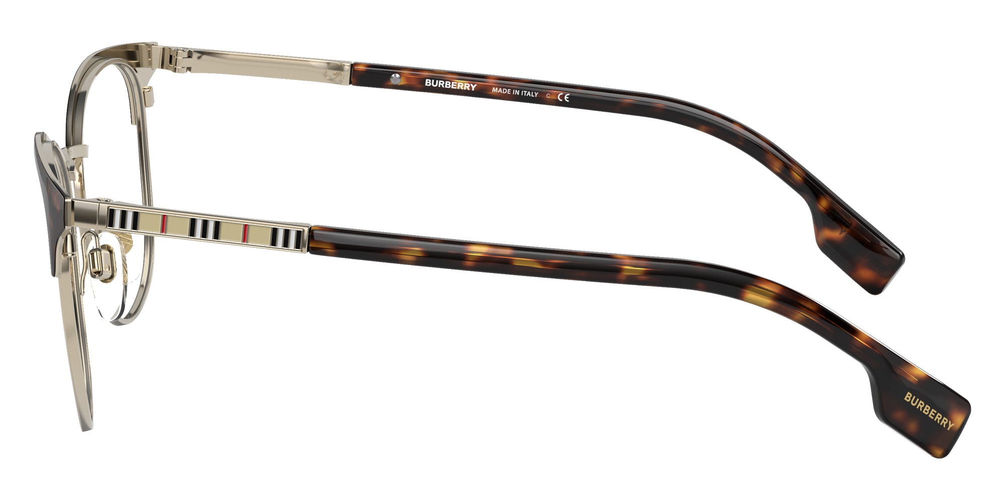 BURBERRY BE1355 Sophia 1312 52 - Light Gold/Havana #id:be13551312_s:100110
