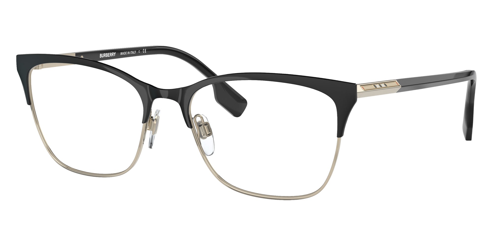 BURBERRY BE1362 Alma 1326 54 - Light Gold/Black #id:be13621326_s:100105