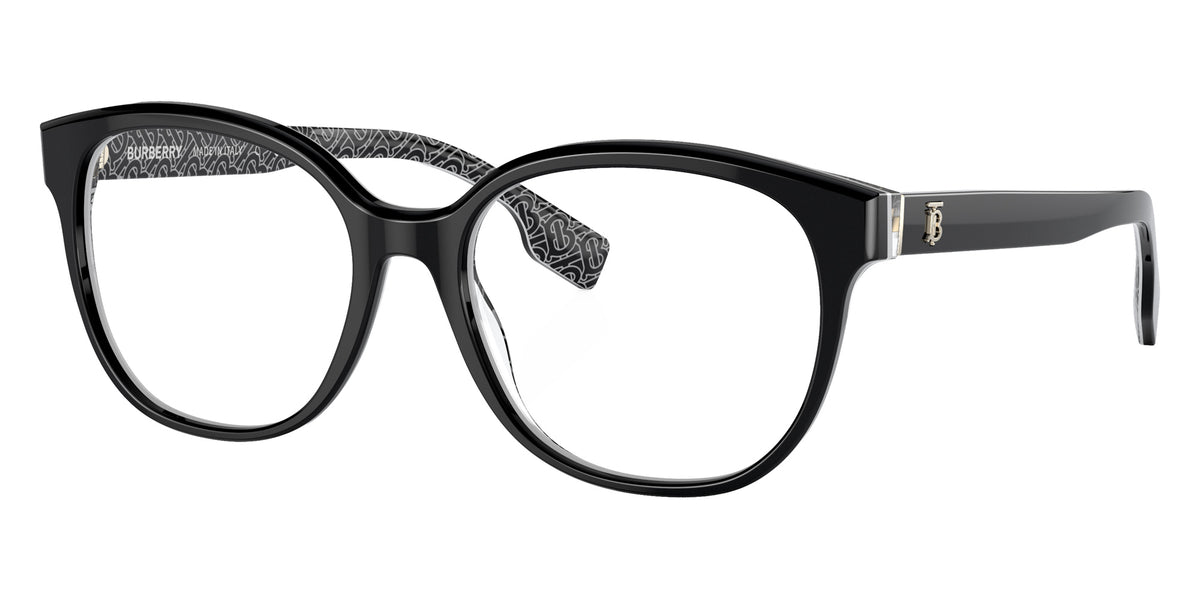 BURBERRY BE2332 Scarlet 3977 54 - Black/Print Tb/Crystal #id:be23323977_s:100105