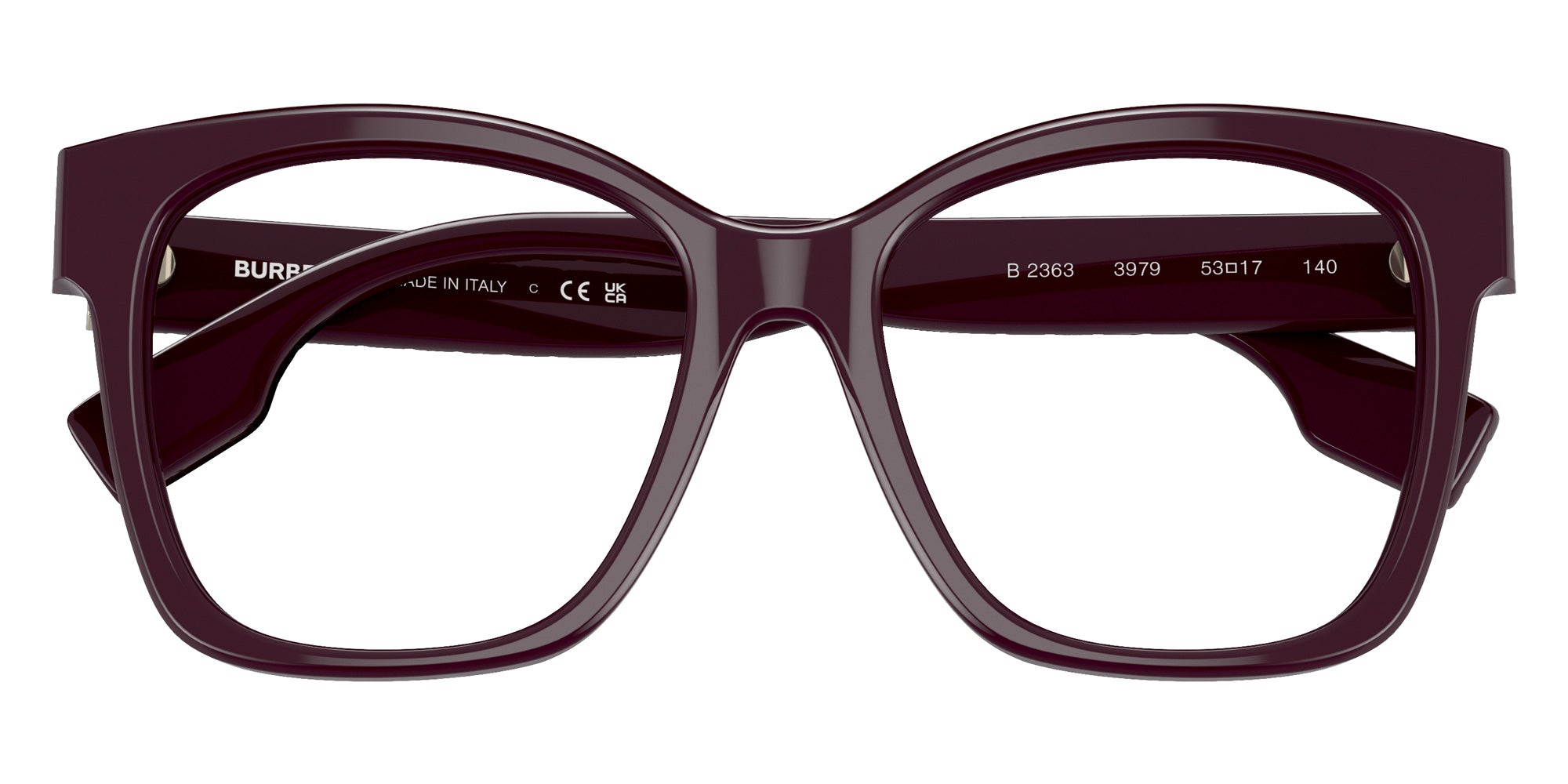 BURBERRY BE2363 Sylvie 3979 51 - Bordeaux #id:be23633979_s:102100
