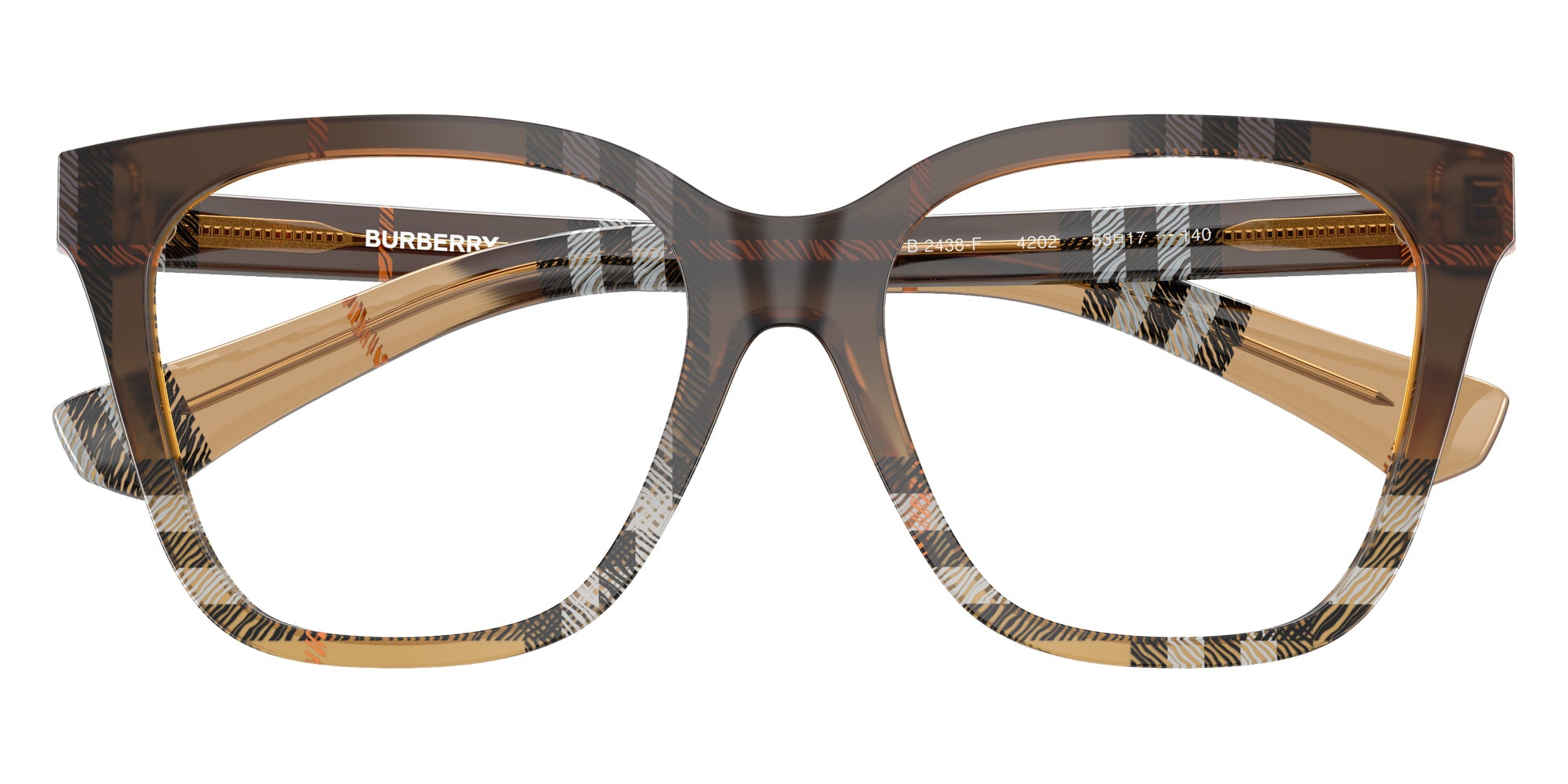 Burberry BE2438F 4202 53 - Check Sand #id:be2438f4202_s:102120