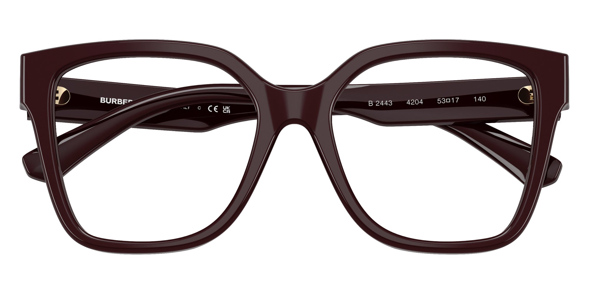 Burberry BE2443 4204 51 - Bordeaux #id:be24434204_s:104120