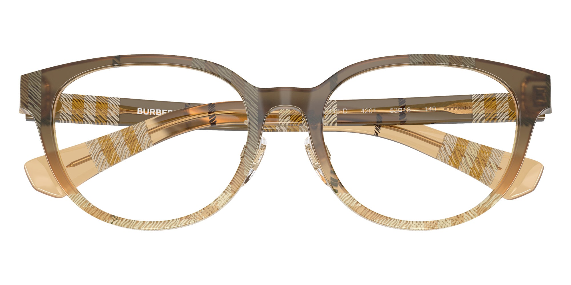 Burberry BE2448D 4201 53 - Check Beige #id:be2448d4201_s:102120