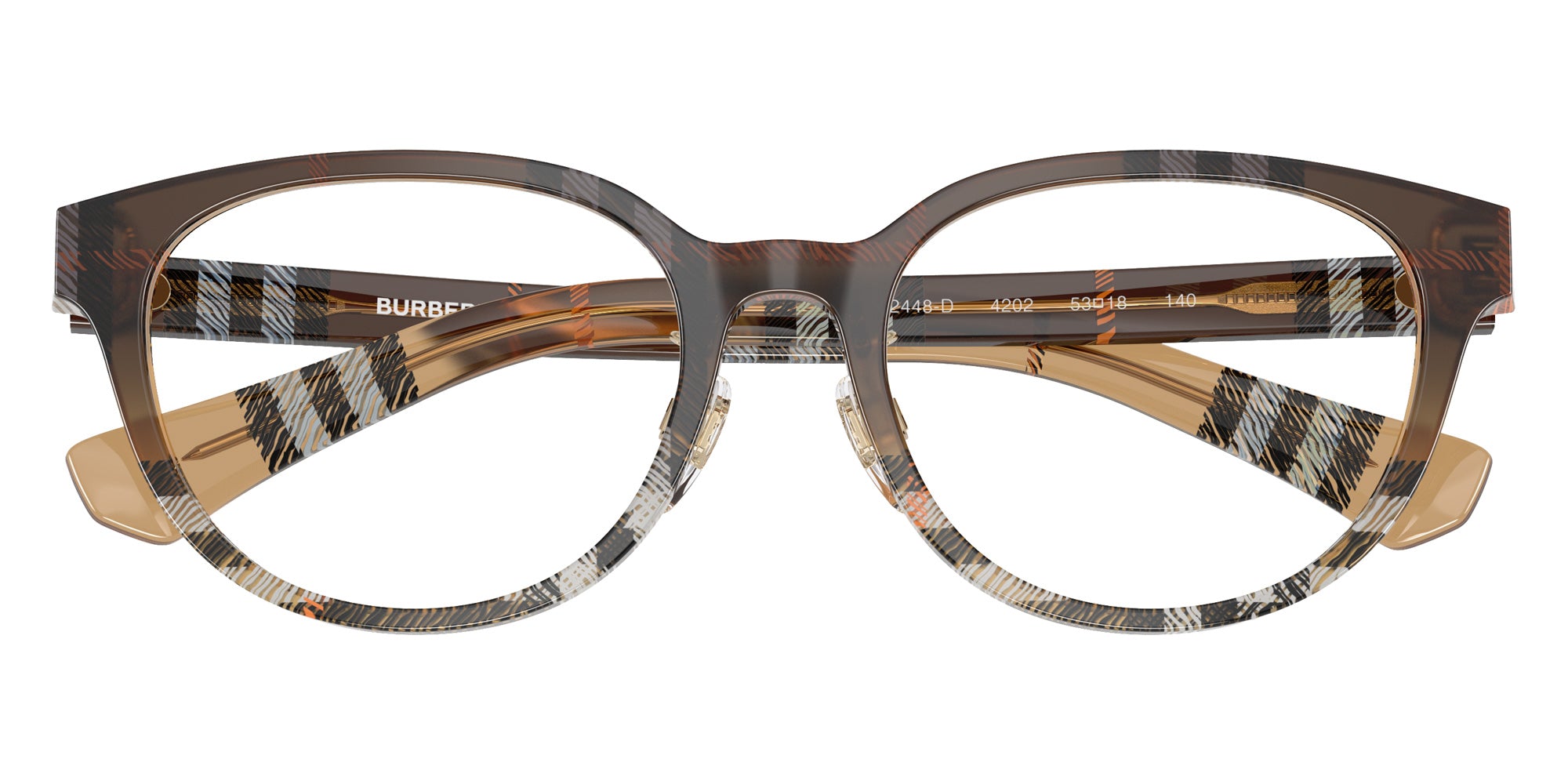 Burberry BE2448D 4202 53 - Check Sand #id:be2448d4202_s:104120