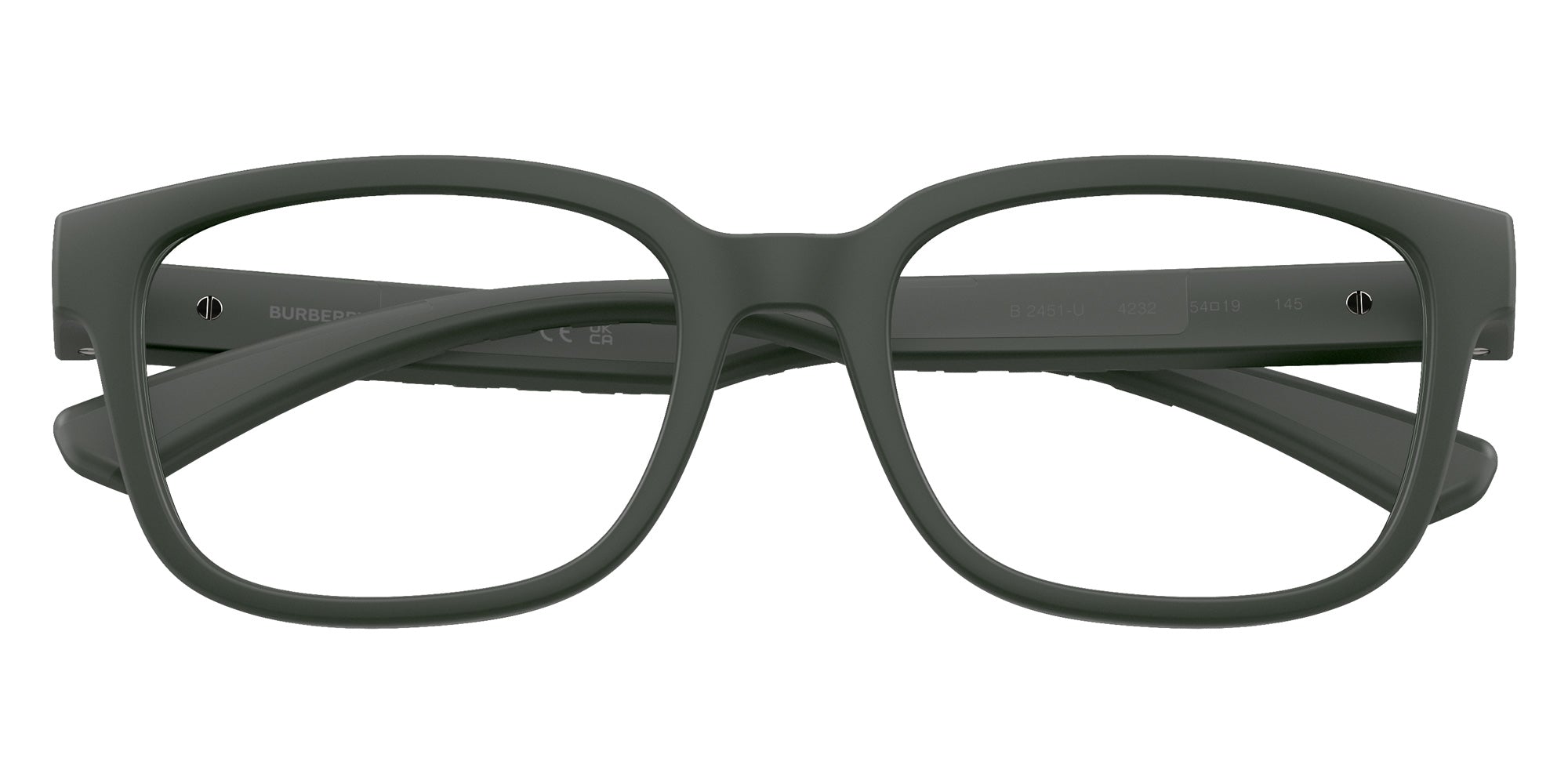 BURBERRY BE2451U 4232 52 - Matte Green #id:be2451u4232_s:104100