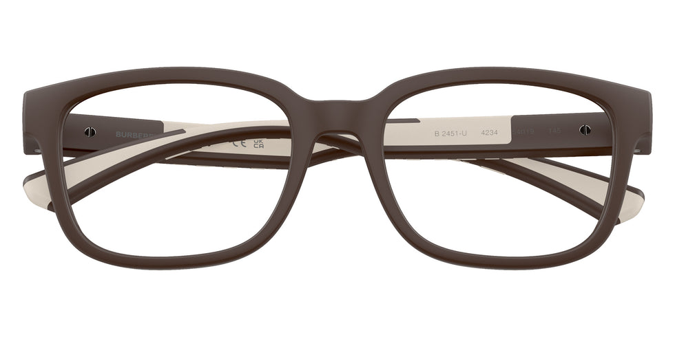 BURBERRY BE2451U 4234 52 - Matte Brown #id:be2451u4234_s:112100