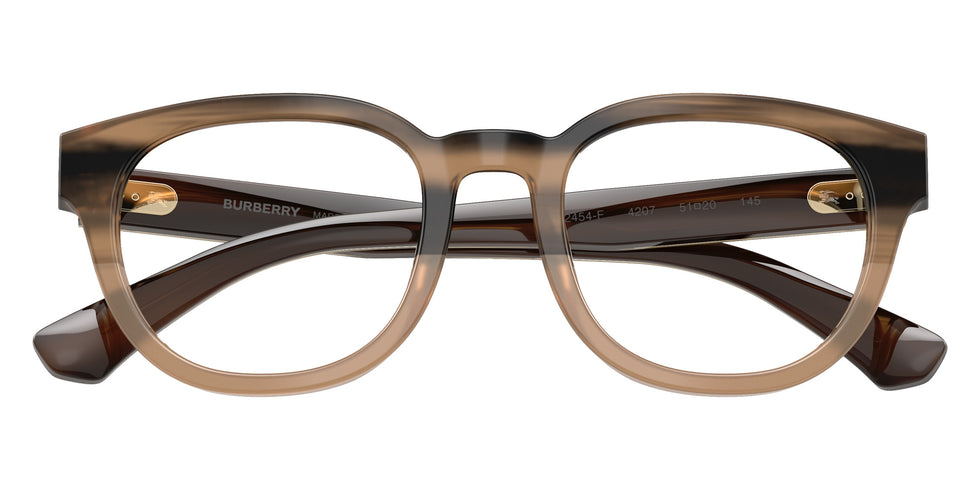 BURBERRY BE2454F 4207 51 - Striped Beige #id:be2454f4207_s:102100