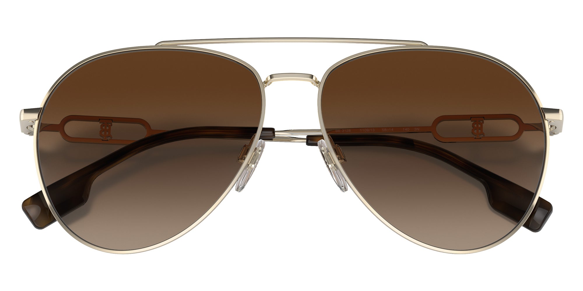 BURBERRY BE3128 Carmen 110913 58 - Light Gold / Brown Gradient #id:be3128110913_s:100120