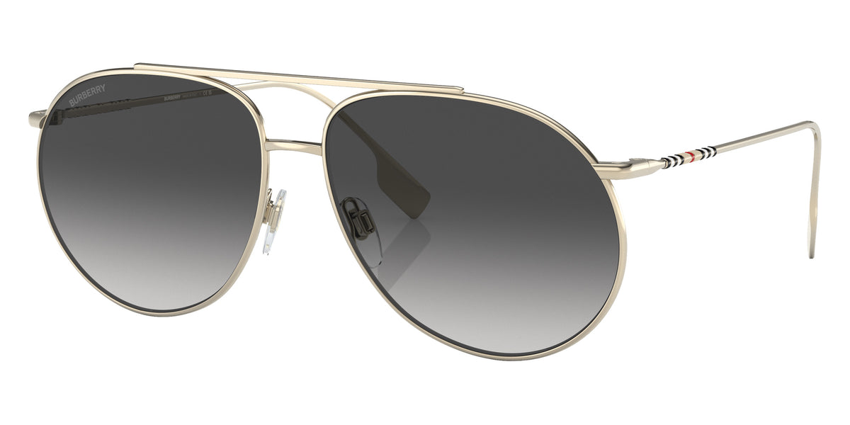 BURBERRY BE3138 Alice 11098G 61 - Light Gold / Gray Gradient #id:be313811098g_s:100105