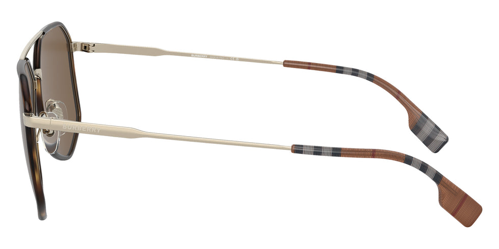 Burberry BE3139 Ozwald 110973 58 - Light Gold/Dark Havana / Brown #id:be3139110973_s:100110