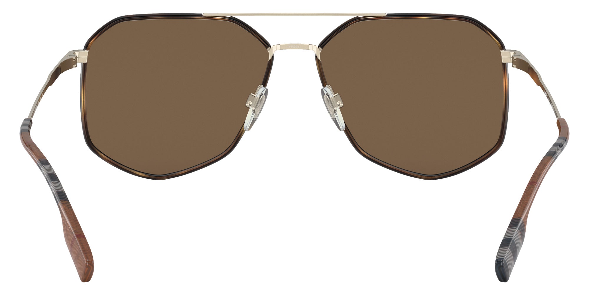Burberry BE3139 Ozwald 110973 58 - Light Gold/Dark Havana / Brown #id:be3139110973_s:100115