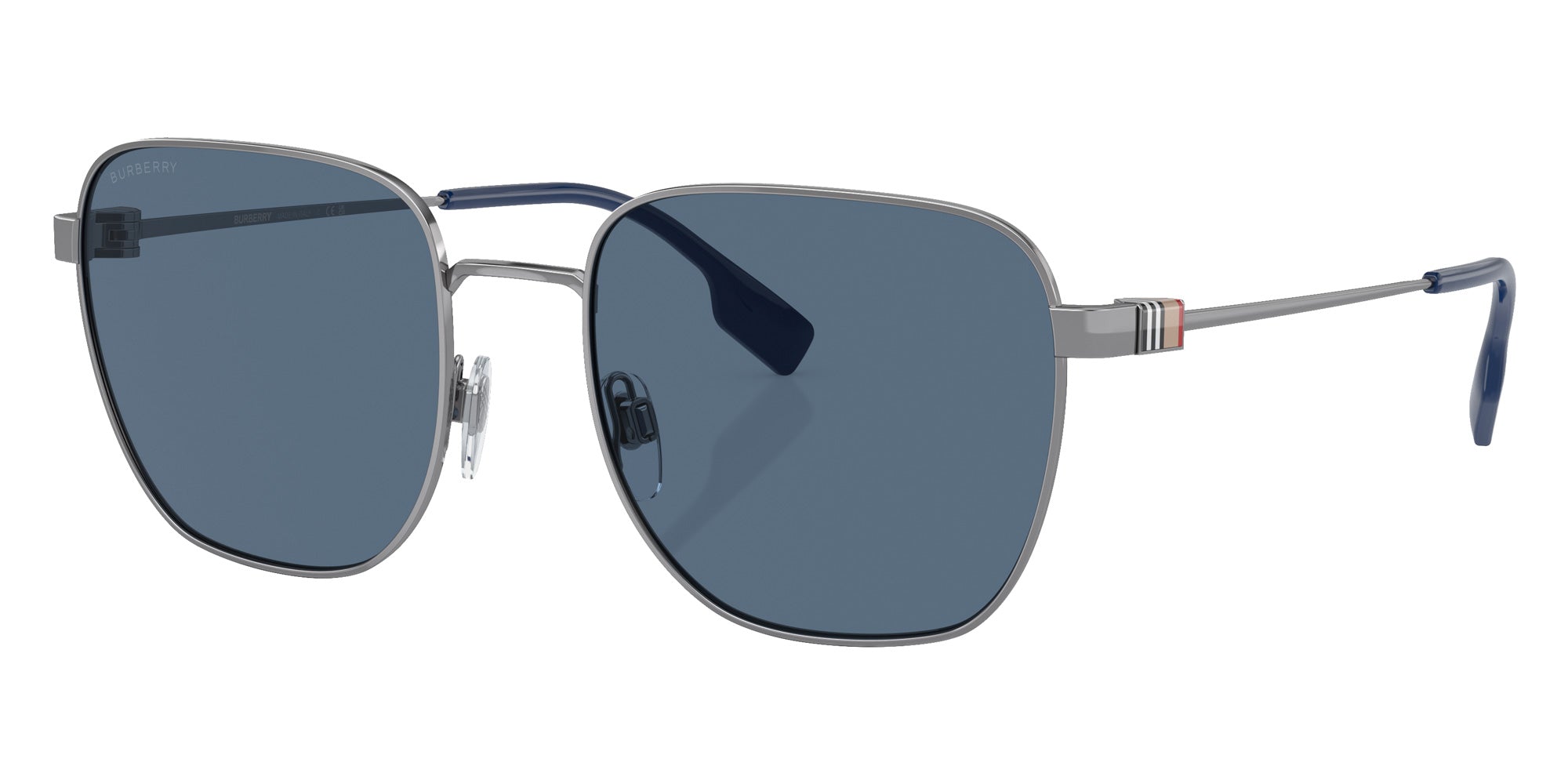 Burberry BE3142 Drew 100380 55 - Gunmetal / Dark Blue #id:be3142100380_s:100105