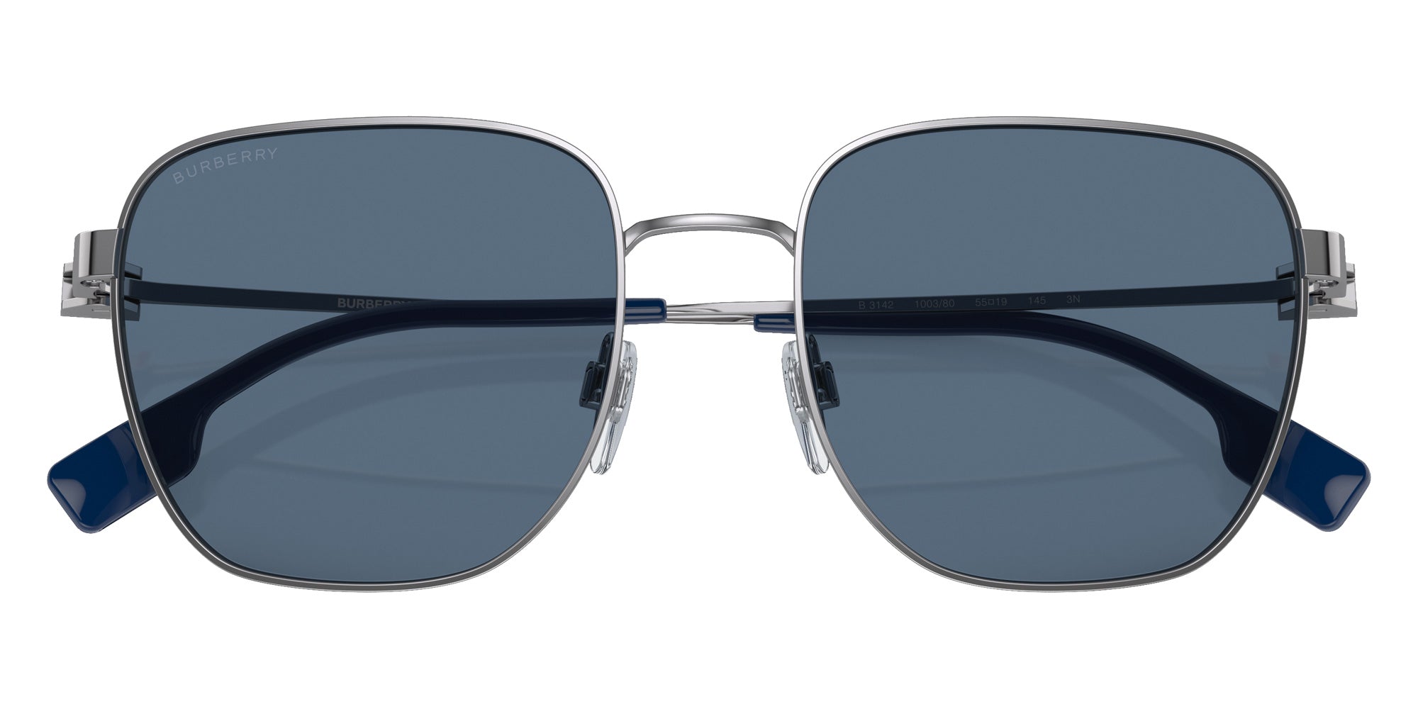 Burberry BE3142 Drew 100380 55 - Gunmetal / Dark Blue #id:be3142100380_s:100120