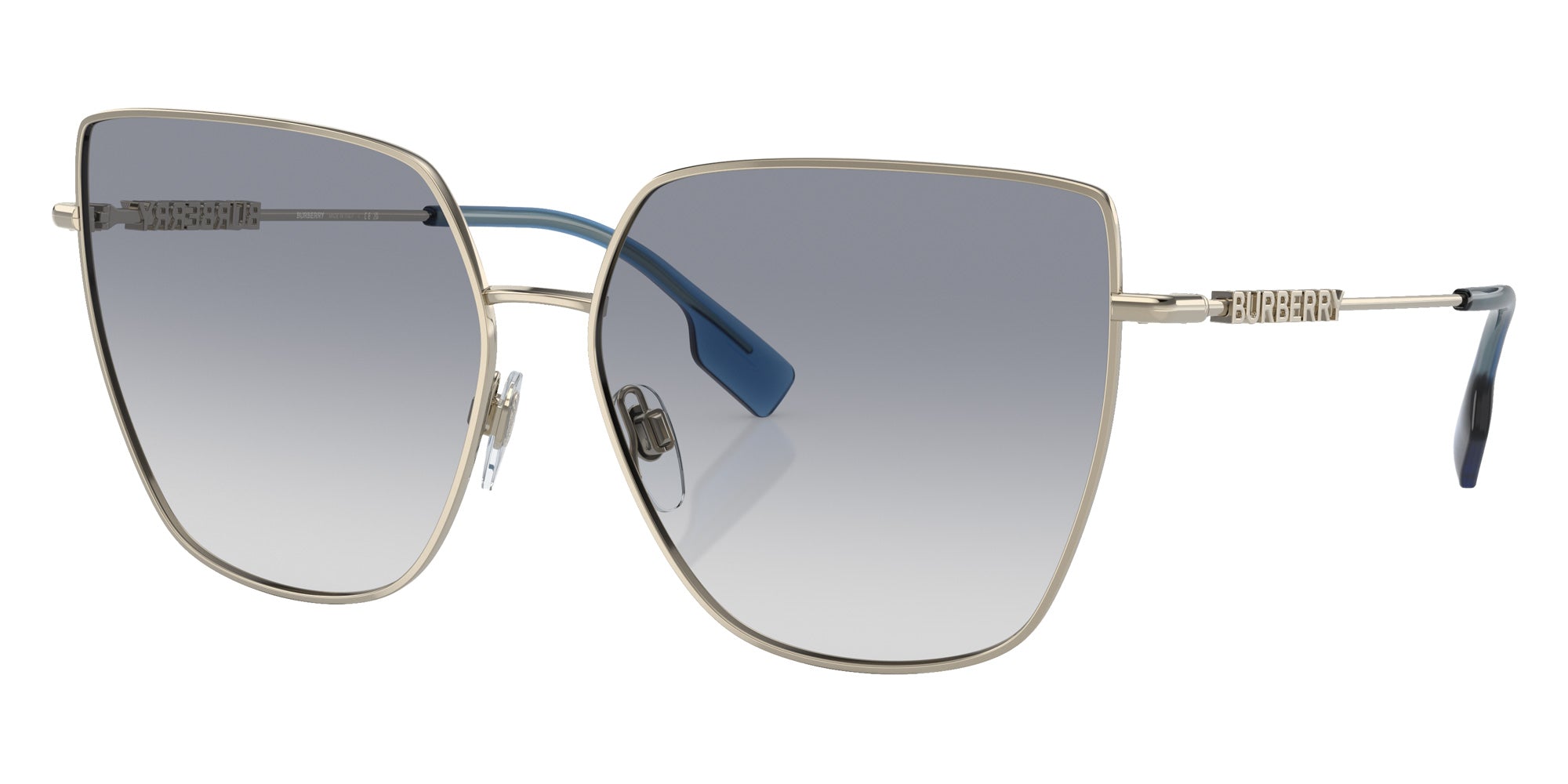 Burberry BE3143 Alexis 110979 61 - Light Gold / Clear Gradient Blue #id:be3143110979_s:102105