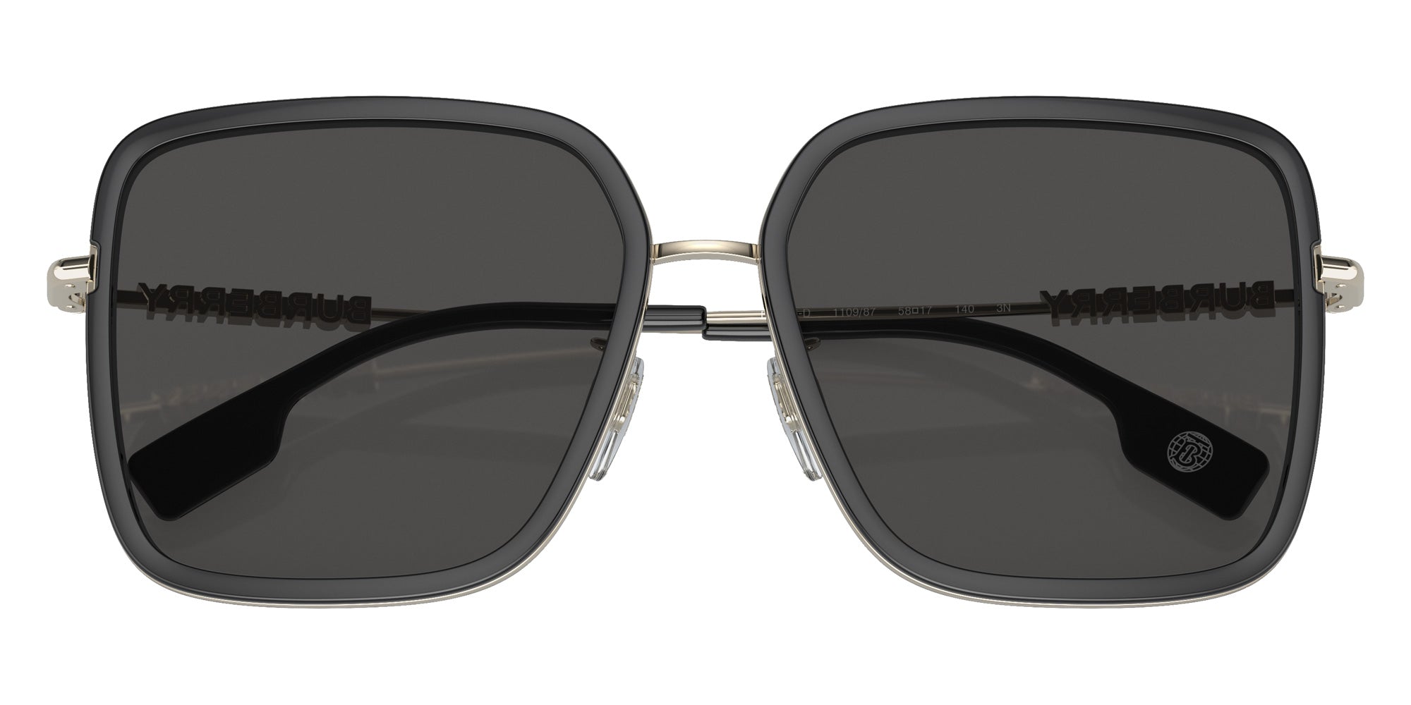 Burberry BE3145D Dionne 110987 58 - Black / Dark Gray #id:be3145d110987_s:102120