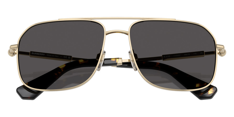 Burberry BE3159 110987 59 - Light Gold / Dark Gray #id:be3159110987_s:100120