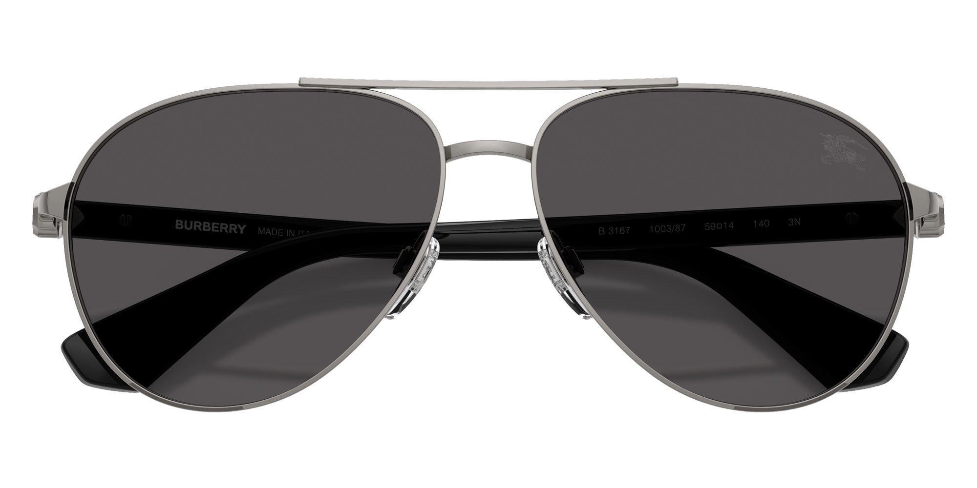 Burberry BE3167 100387 59 - Gunmetal / Dark Gray #id:be3167100387_s:100120