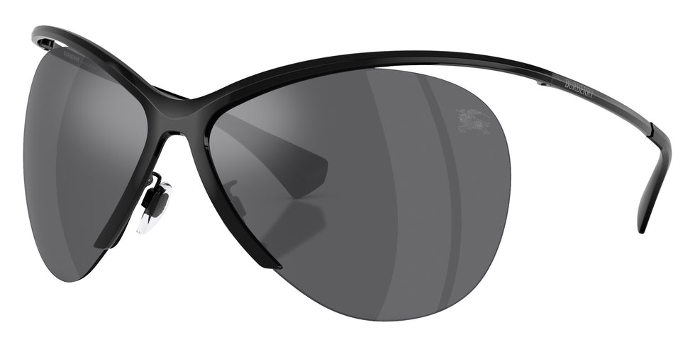 Burberry BE3168 10016G 137 - Black / Gray Mirrored Silver #id:be316810016g_s:100105