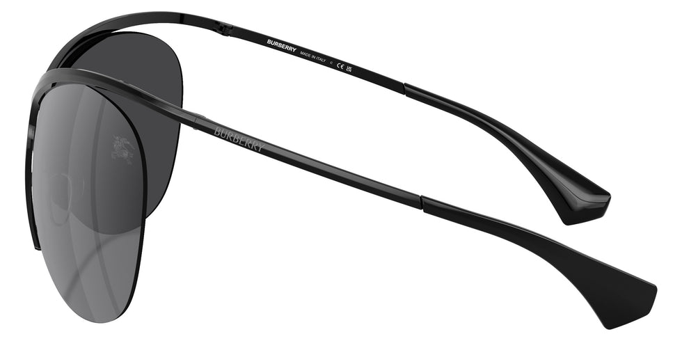 Burberry BE3168 10016G 137 - Black / Gray Mirrored Silver #id:be316810016g_s:100110