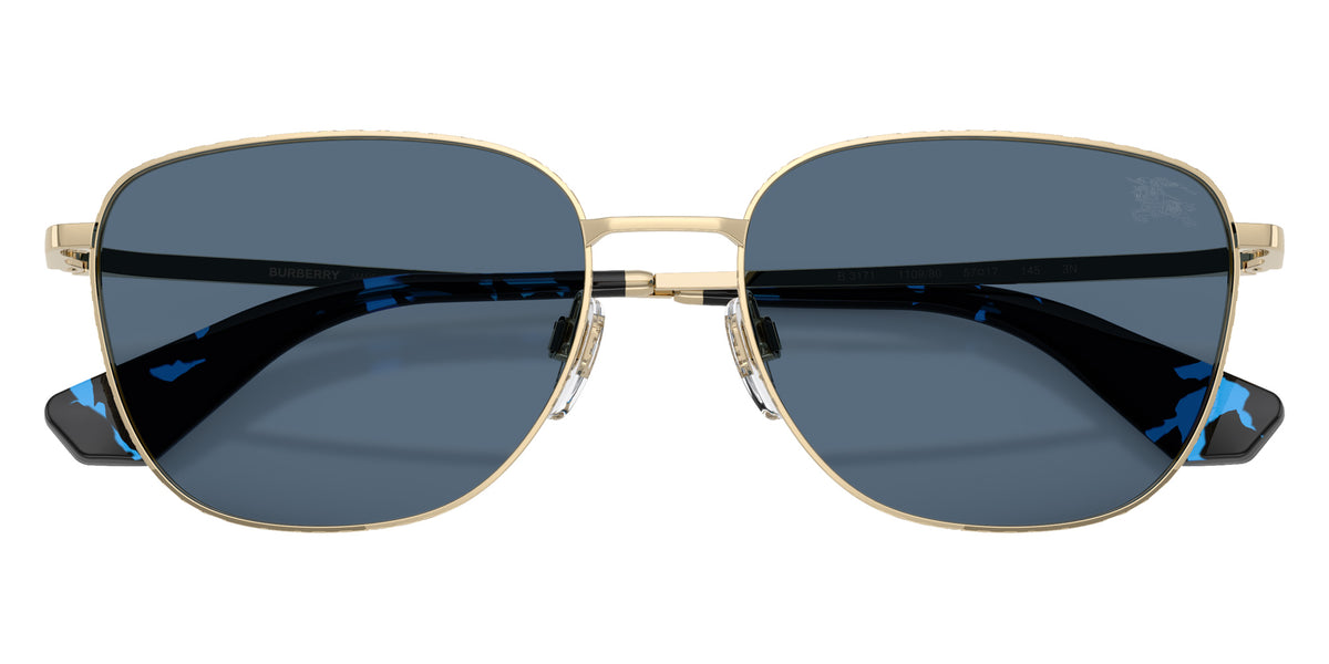 BURBERRY BE3171 110980 57 - Oro Chiaro / Blue #id:be3171110980_s:100120
