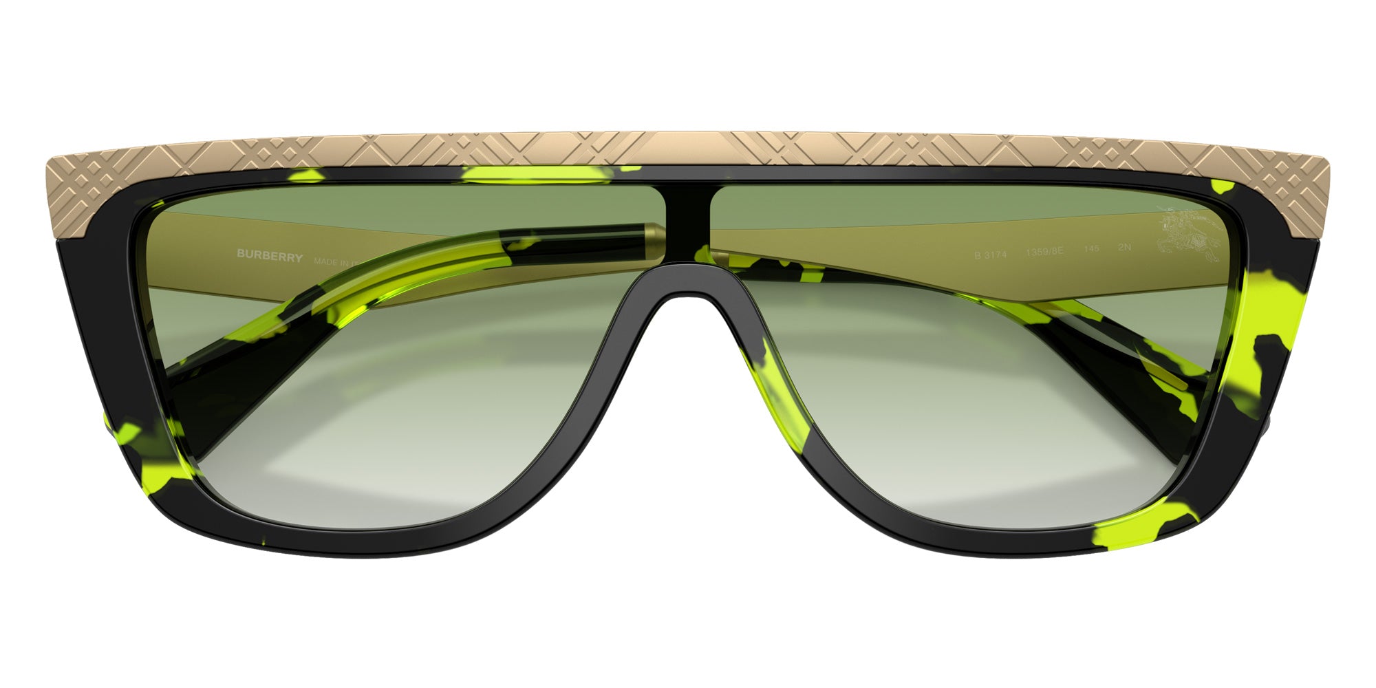 BURBERRY BE3174 13598E 129 - Green Havana #id:be317413598e_s:102100