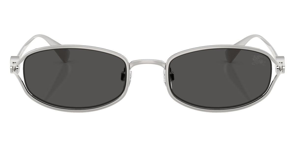 BURBERRY BE3177 100587 53 - Silver / Dark Gray #id:be3177100587_s:102100