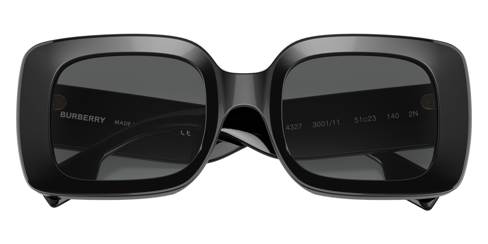 Burberry BE4327 Delilah 300111 51 - Black / Gray Gradient #id:be4327300111_s:100120