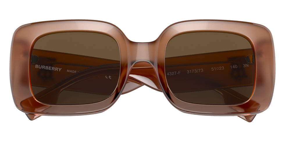 Burberry BE4327F Delilah 317373 53 - Brown / Brown #id:be4327f317373_s:100120
