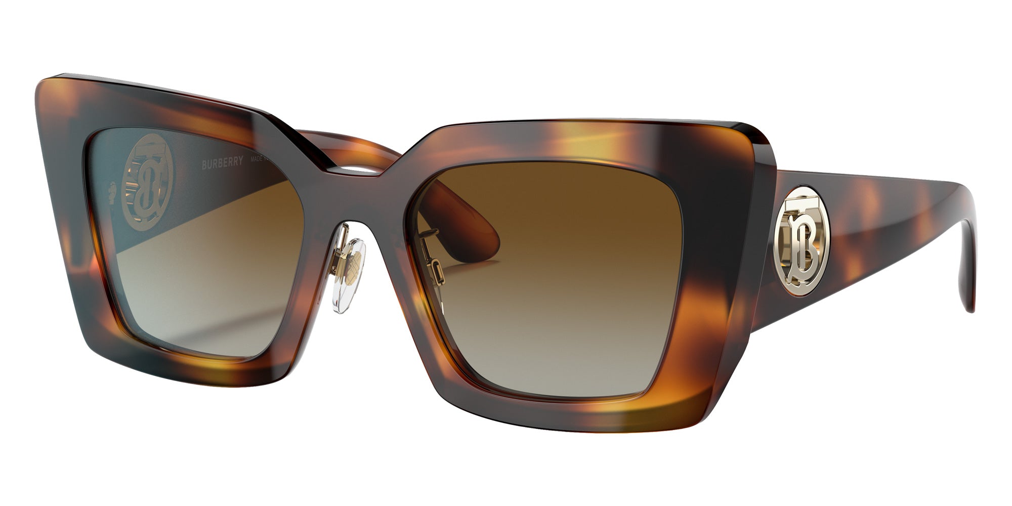 Burberry BE4344F Daisy 3316T5 53 - Light Brown / Brown Gradient Polarized #id:be4344f3316t5_s:102105