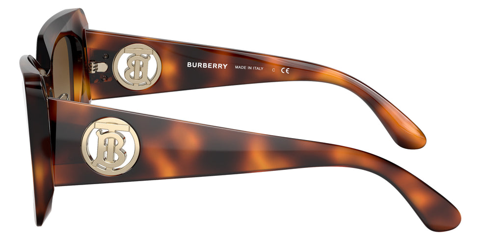 Burberry BE4344F Daisy 3316T5 53 - Light Brown / Brown Gradient Polarized #id:be4344f3316t5_s:102110