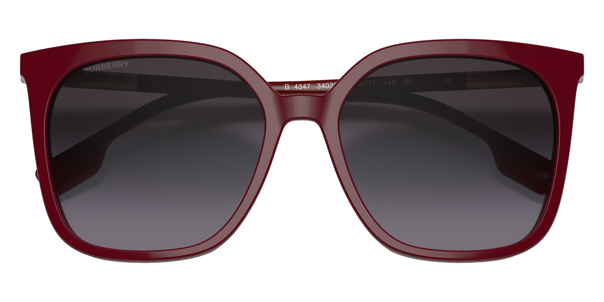 Burberry BE4347 Emily 34038G 56 - Bordeaux / Gray Gradient #id:be434734038g_s:100120