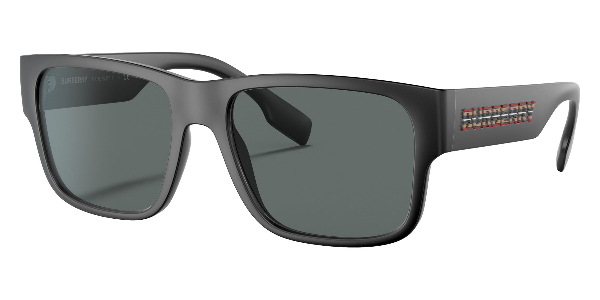 Burberry BE4358 Knight 346481 57 - Matte Black / Polarized Dark Gray #id:be4358346481_s:100105